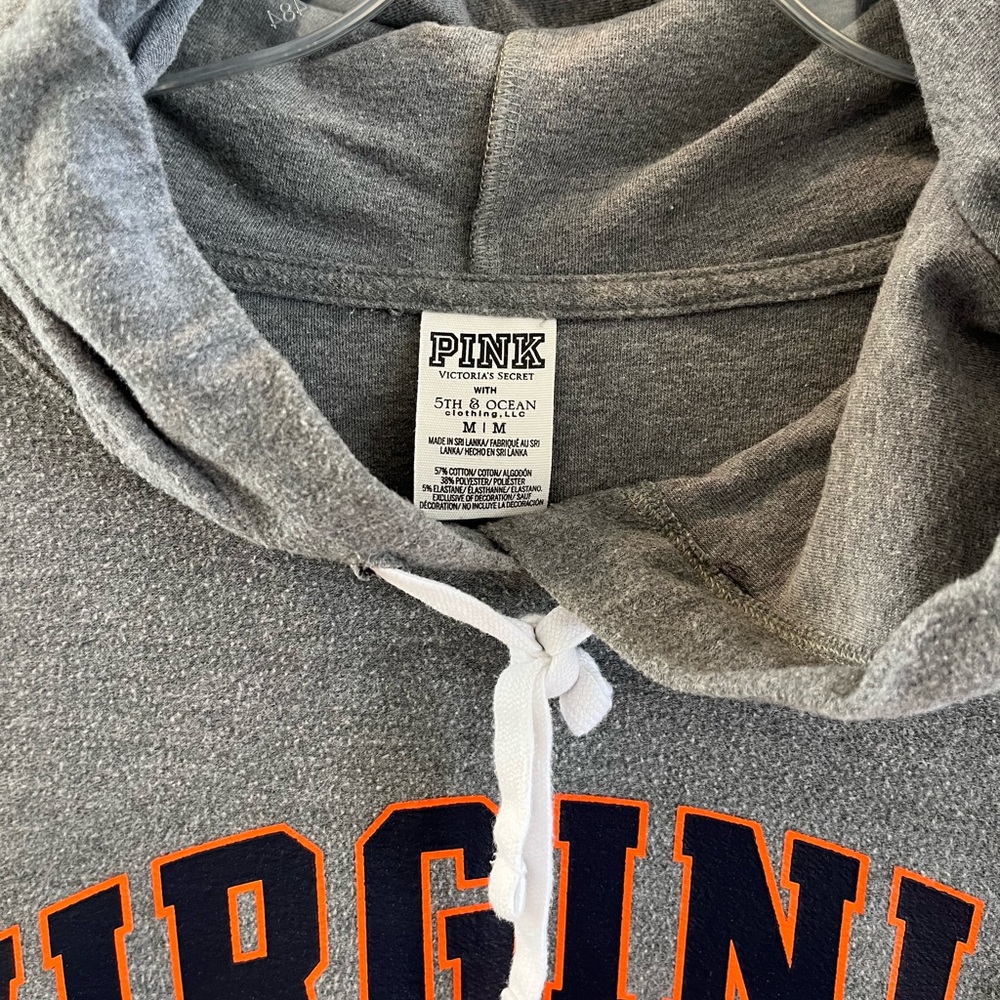 PINK sweatshirt | UVA PINK sweatshirt | Universirty of Virginia Sweatshirt - Picture 2 of 5